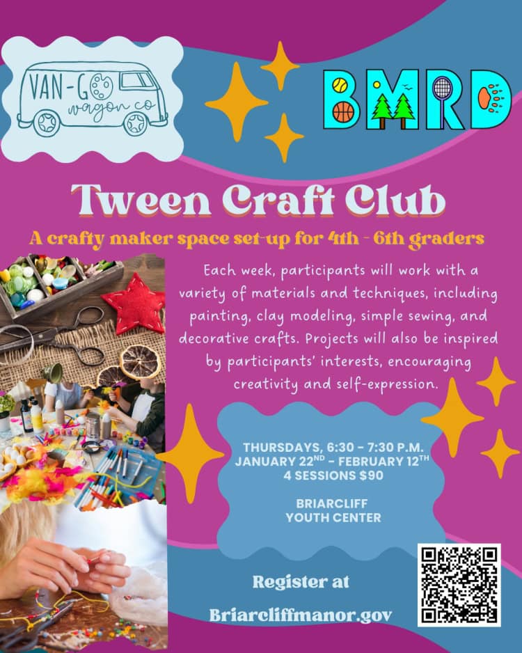 Tween Craft Club 2026