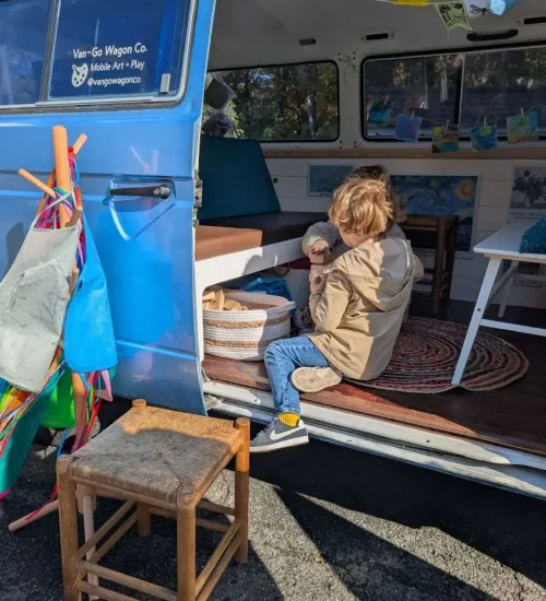 Van-Go Playing in the Van